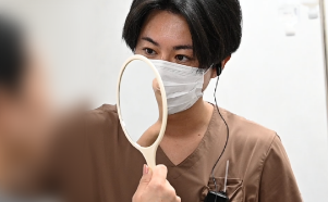 デザイン＆治療の流れを説明